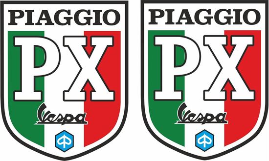 Picture of Vespa Piaggio PX Italia Decals / Stickers