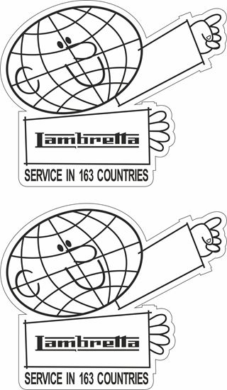 Picture of Lambretta Decals / Stickers