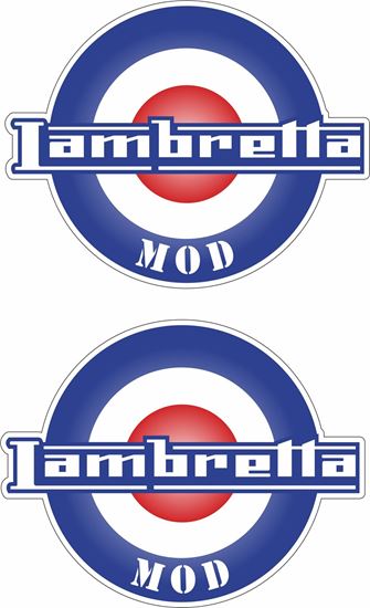 Picture of Lambretta Mod Decals / Stickers