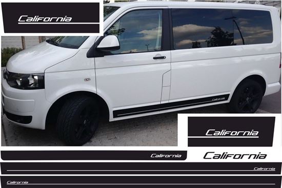 Picture of VW T5 California side & rear  Stripes / Stickers