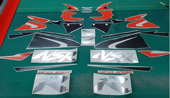 Picture of Honda NSR 125  1998 - 1999 replacement Decals / Stickers