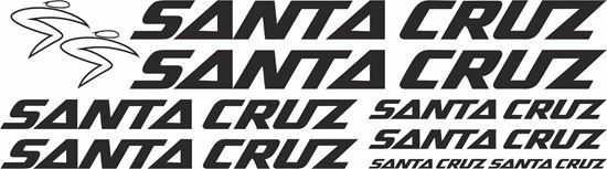 Picture of Santa Cruz Frame Sticker kit