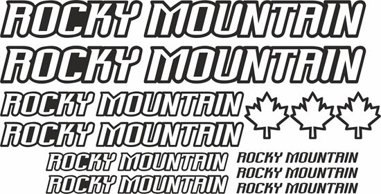 Picture of Rocky Mountain Frame Sticker kit