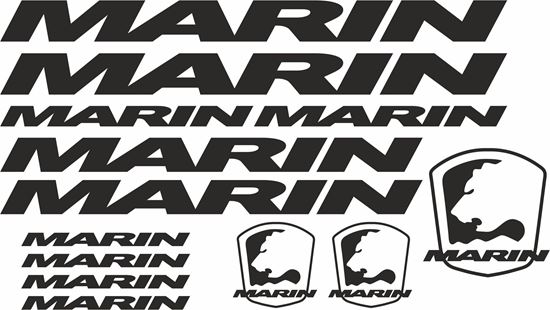 Picture of Marin Frame Sticker kit