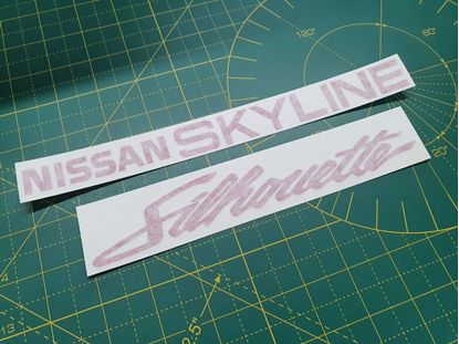 Picture of Skyline R31 Silhouette replacement rear Stickers / Decals