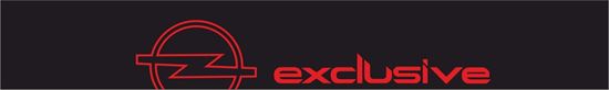 Picture of Opel Manta GTE Exclusive Sunstrip / Visor Sticker