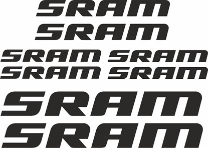 Picture of Sram Frame Sticker kit