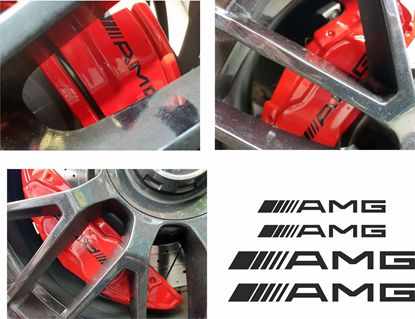 Picture of Mercedes W176 A45 Edition 1 & 2 Caliper Stickers / Decals
