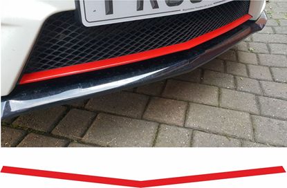 Picture of Mercedes W176 A45 front Grille Lip overlay Vinyl Sticker