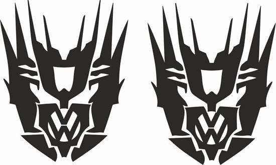 Picture of VW Transformer Decals  / Stickers