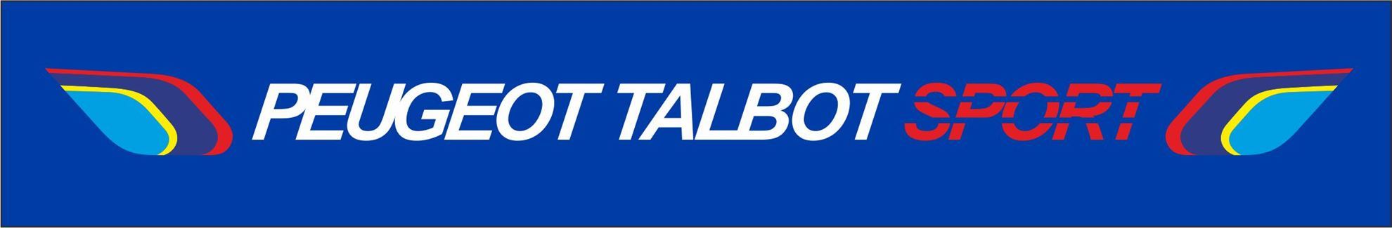 Zen Graphics - Group B Rally Peugeot Talbot Sport Sun Visor / Stickers