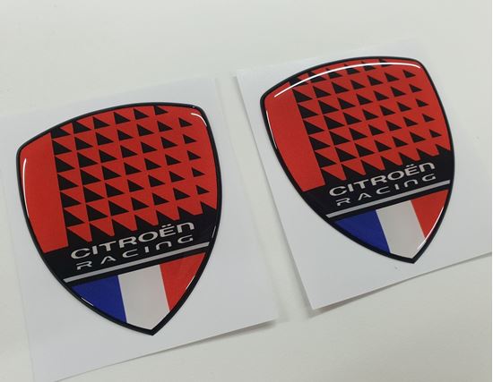 Picture of Citroen Racing adhesive Badges 70mm