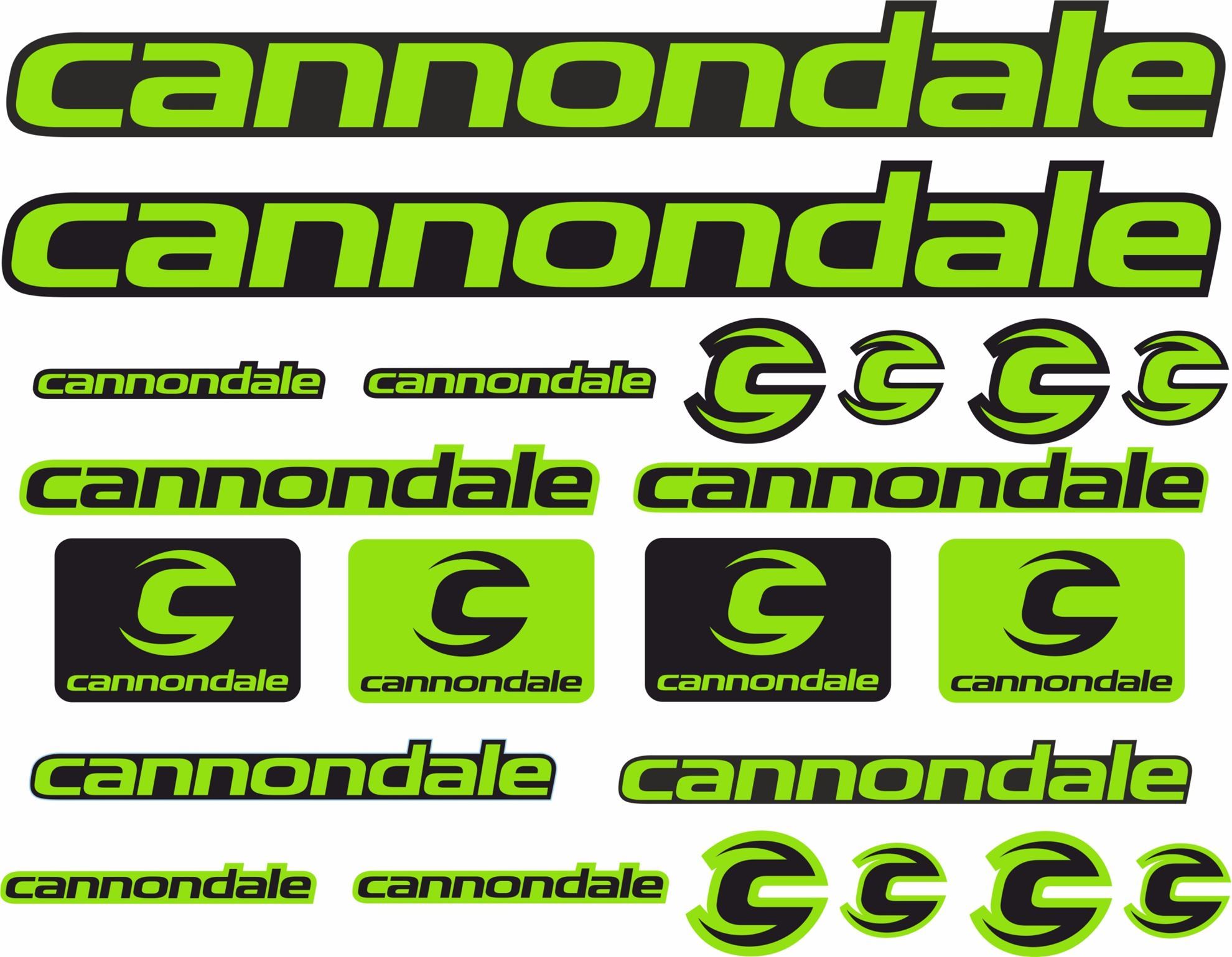 Zen Graphics Cannondale Frame Sticker kit