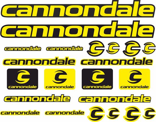 cannondale bicycle stickers