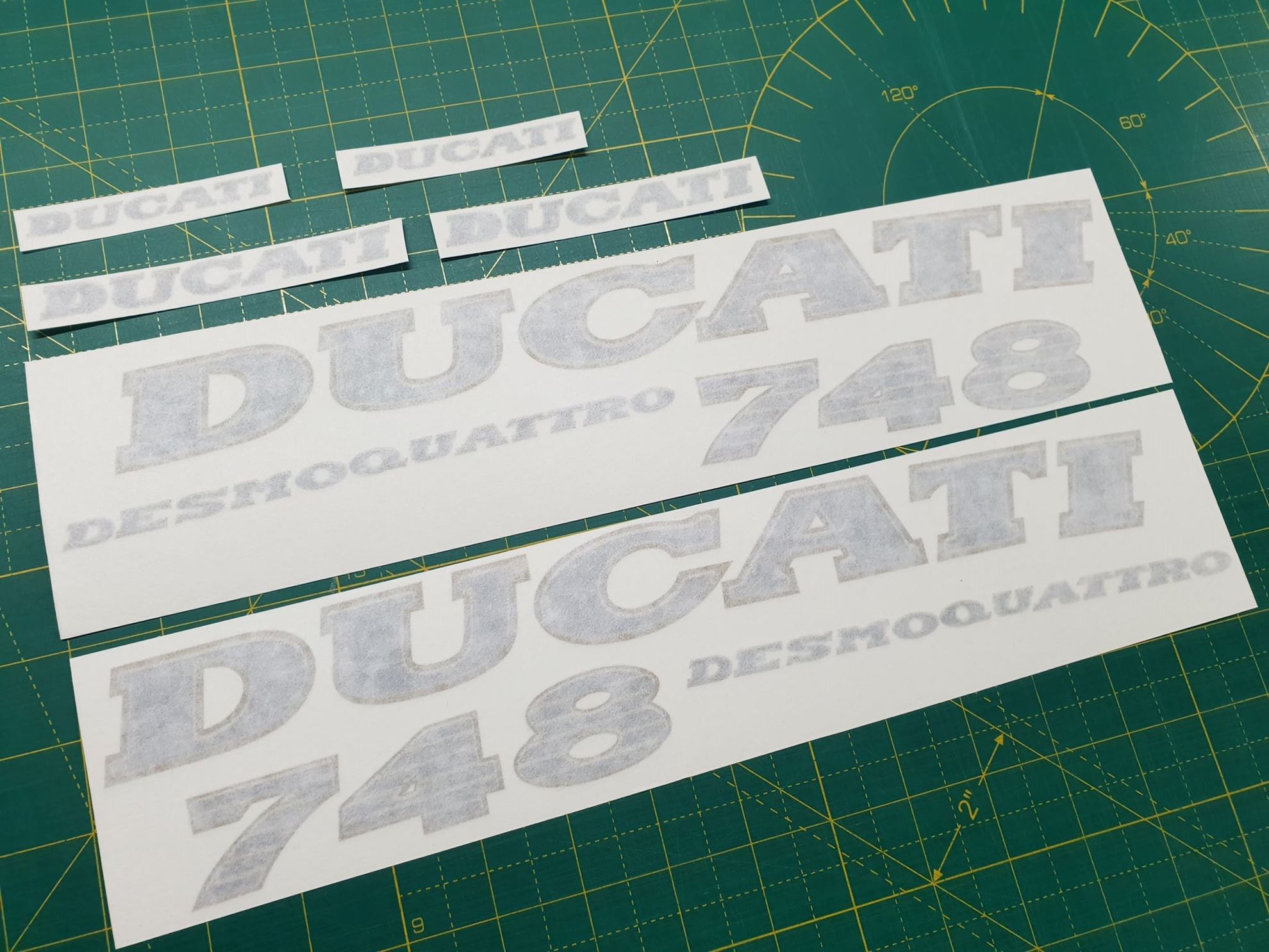 Zen Graphics - DUCATI 748 Replacement Decals / Stickers