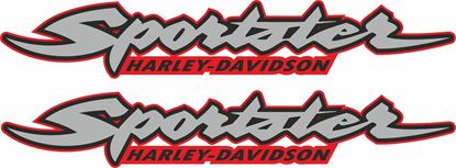 Picture of Harley Davidson Sportster Decals / Stickers