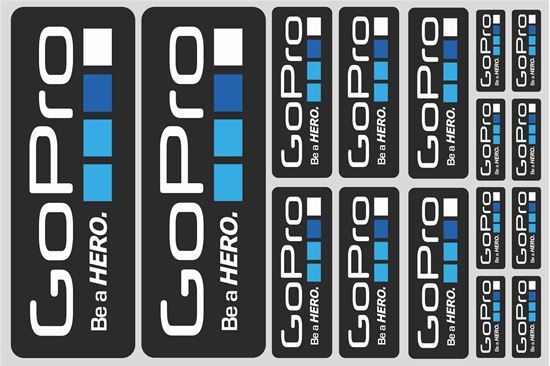 Picture of GoPro Sticker Sheet