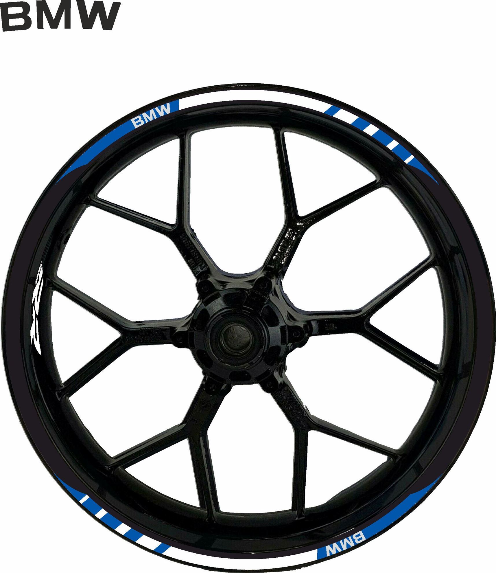 Zen Graphics - BMW S 1000RR Wheel rim Decals / Stickers kit