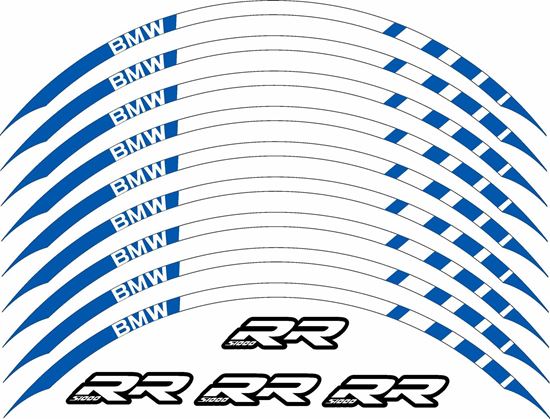 Picture of BMW S 1000RR  Wheel rim Decals / Stickers kit