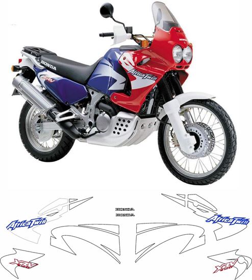 Picture of Honda XRV African Twin 750 2000 - 2001 full Restoration Decals / Stickers