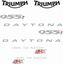 Picture of Triumph Daytona 955i 2002 replacement Decals / Stickers