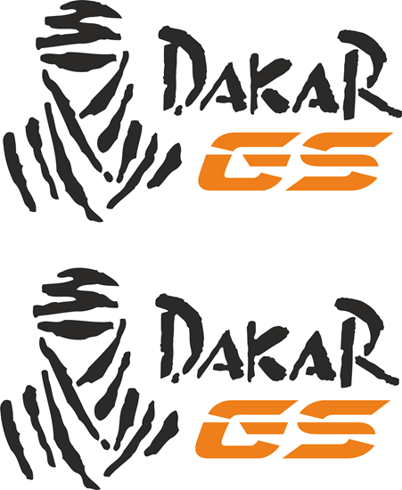 Picture of BMW Dakar GS Pannier / Panel  Decals / Stickers