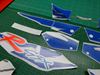 Picture of suzuki GSX-R 1100 1995 White / Blue bike  replacement Decals / Stickers