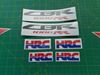 Picture of Honda CBR 1000RR-C Fireblade HRC 2012 - 2016  replacement Decals / Stickers