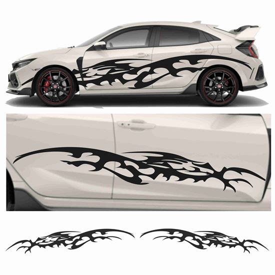 Picture of JDM side Tribal Graphics