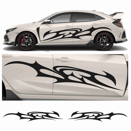 Picture of JDM side Tribal Graphics