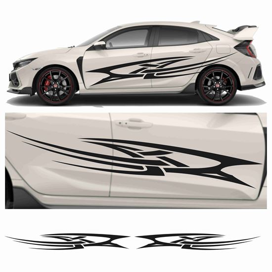 Picture of JDM side Tribal  Graphics