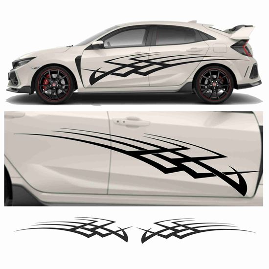 Picture of JDM side Tribal Graphics