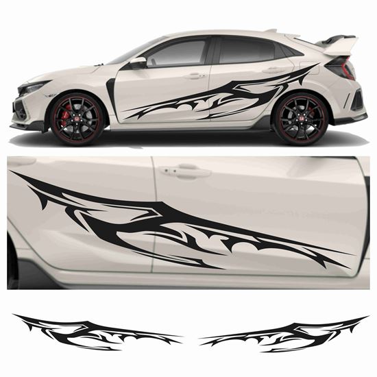 Picture of JDM side Tribal  Graphics