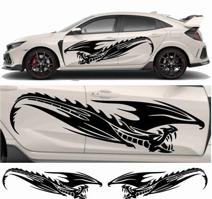 Picture of JDM side Tribal Dragon Graphics