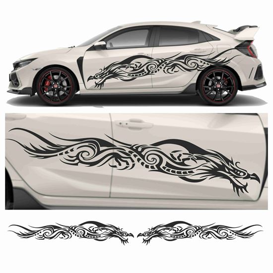 Picture of JDM side Dragon Tribal Graphics