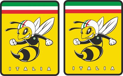 Picture of Vespa Italia Bee Decals / Stickers