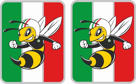 Picture of Vespa Italia Bee Decals / Stickers