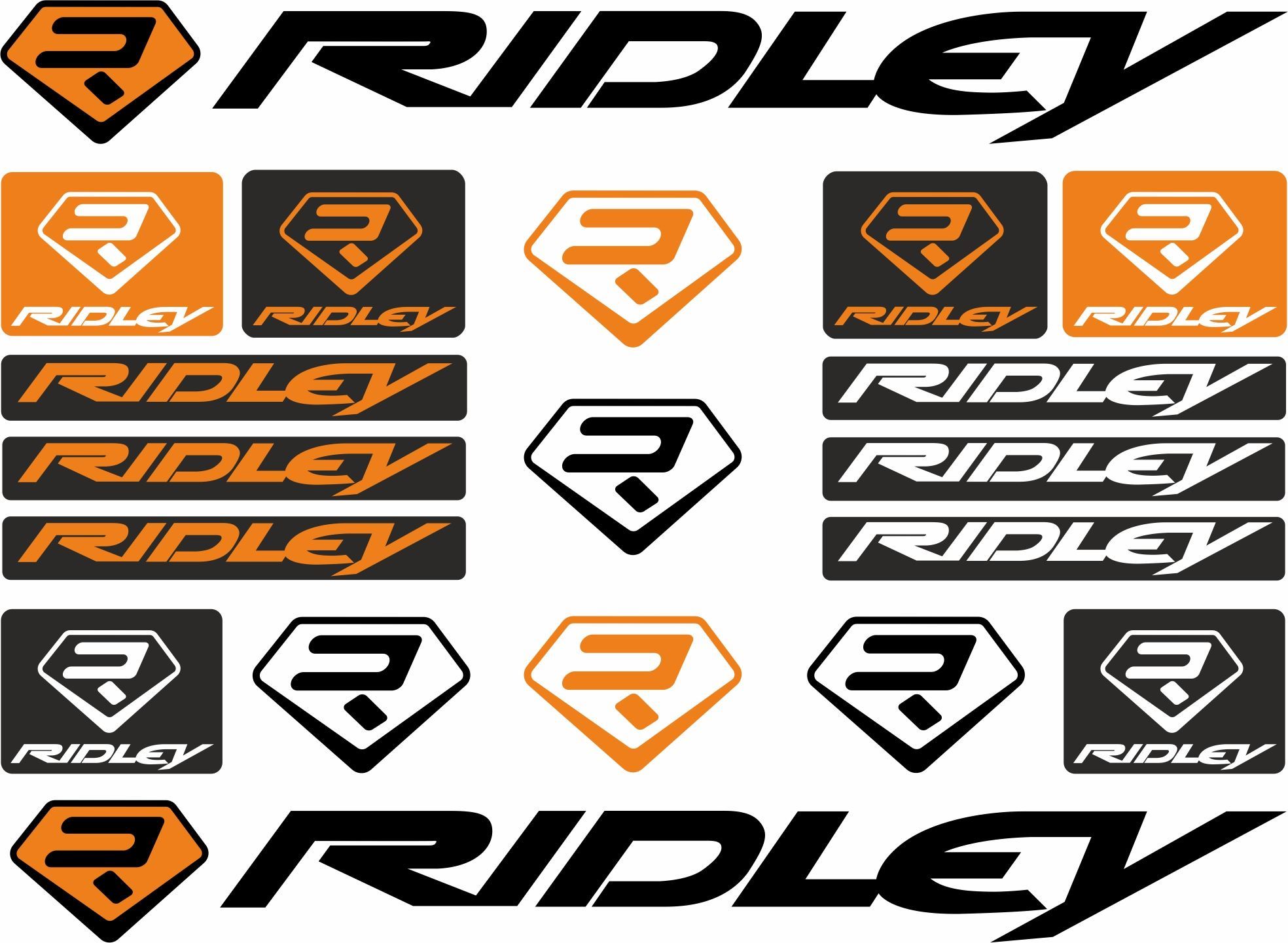 Zen Graphics Ridley Frame Sticker kit