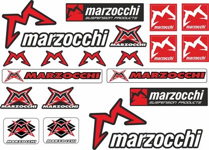 Picture of Marzocchi Suspension Frame Sticker kit