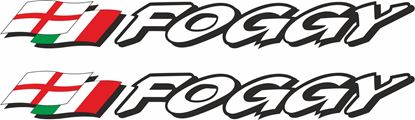 Picture of "Foggy" Carl Fogarty Track and street race sponsor logo