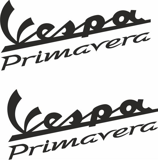 Picture of Vespa Primavera Decals  / Stickers -