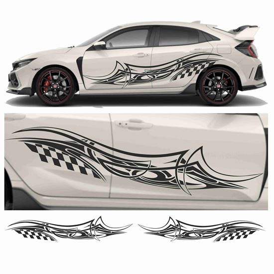 Picture of JDM side Racing Tribal Graphics