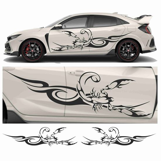 Picture of JDM side Scorpion Tribal Graphics