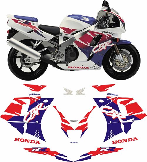 Picture of Honda CBR 900RR 1995 replacement Decals / Stickers
