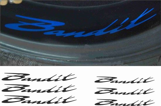 Picture of Suzuki  Bandit Inner Wheel Decals / Stickers