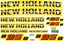 Picture of New Holland B95B replacement Decals / Stickers