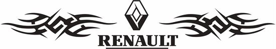 Picture of Renault windscreen / Panel  Decal / Sticker