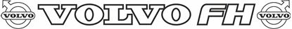 Picture of "Volvo FH" Front screen Decal / Sticker