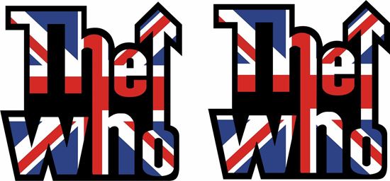 Picture of "The Who"  Decals / Stickers