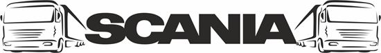 Picture of Scania windscreen / Panel  Decal / Sticker